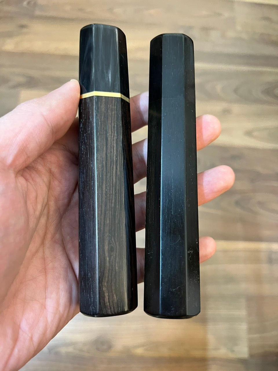 "Comparing the Darkness of Ebony and Black African Wood: Which is the Blackest?"