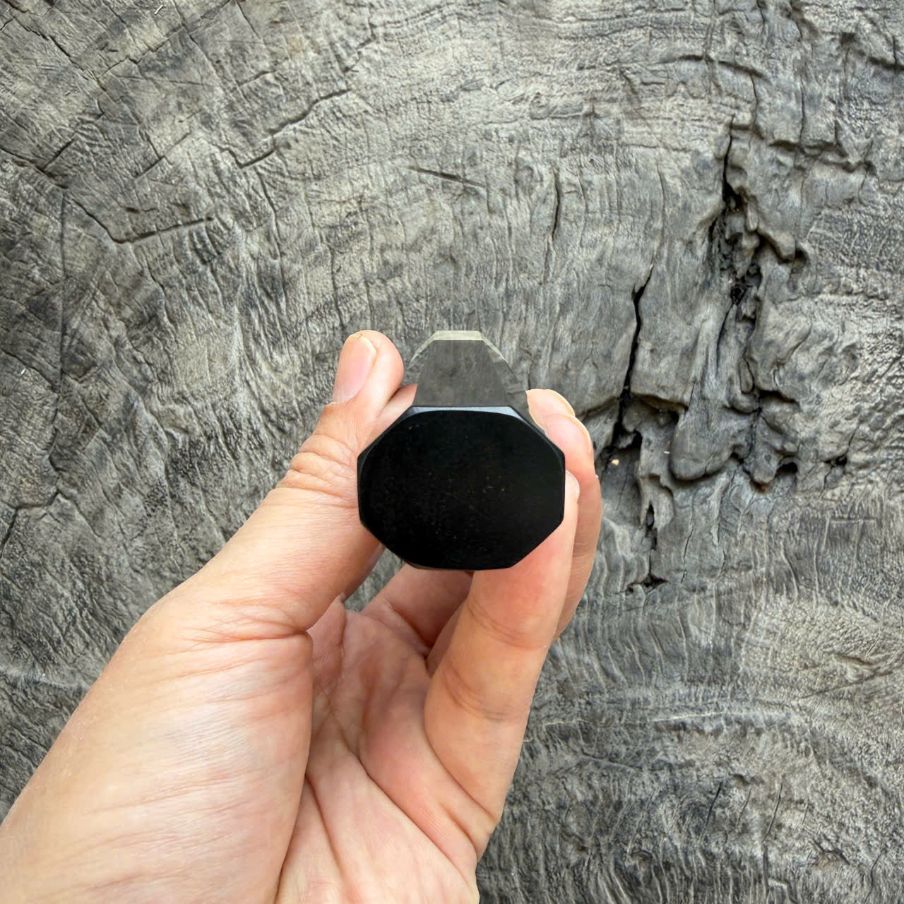 I - 20 Cool Ebony Wa Handle, Cream Horn Ferrule- 140mm