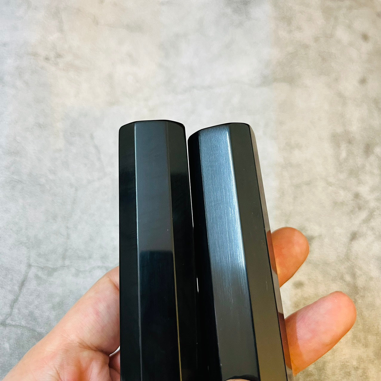 Full horn Mono black horn Wa handle