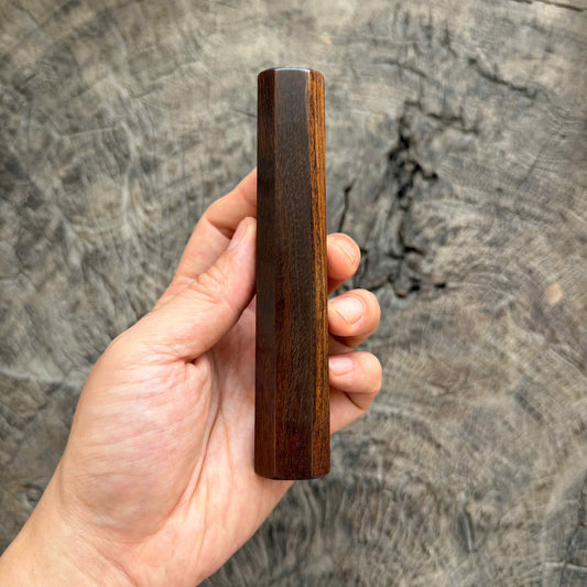 I- 4 Desert Ironwood Wa handle, Mono, 135 mm knife handle