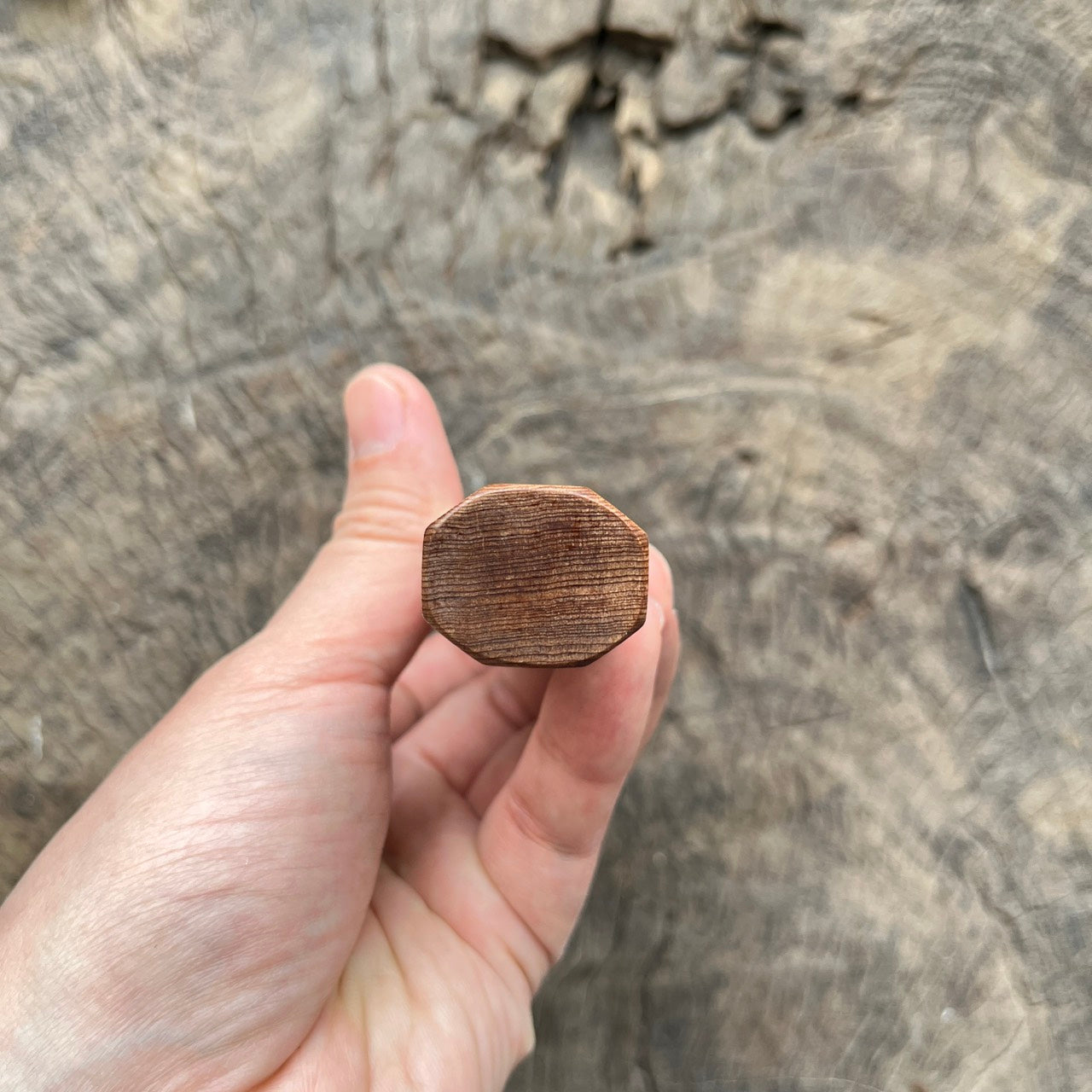 I- Old Viet Cedar Wa handle, Mono - 135mm