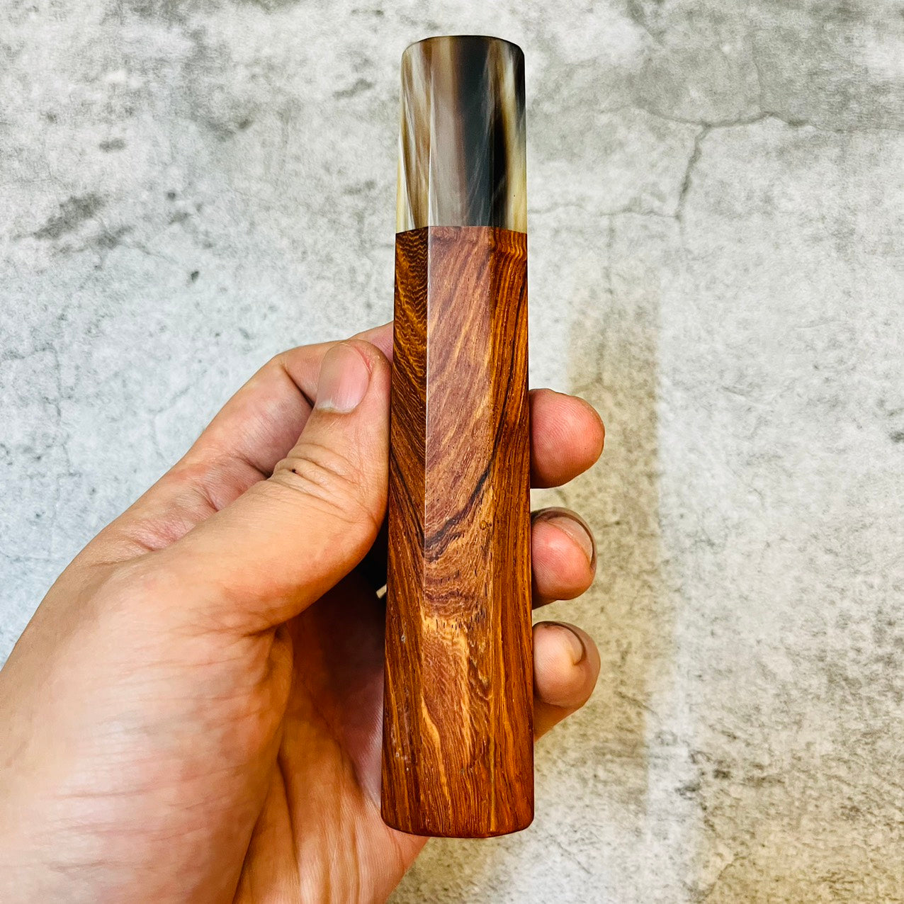 South Rosewood Wa Handle with Buffalo Horn Ferrule - Endcap