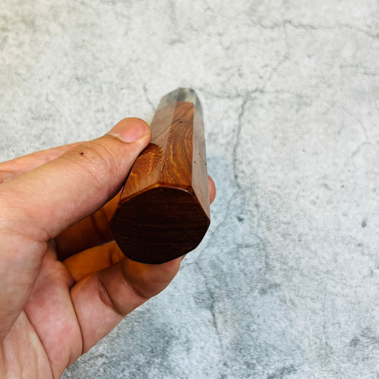 South Rosewood Wa Handle with Buffalo Horn Ferrule - Endcap
