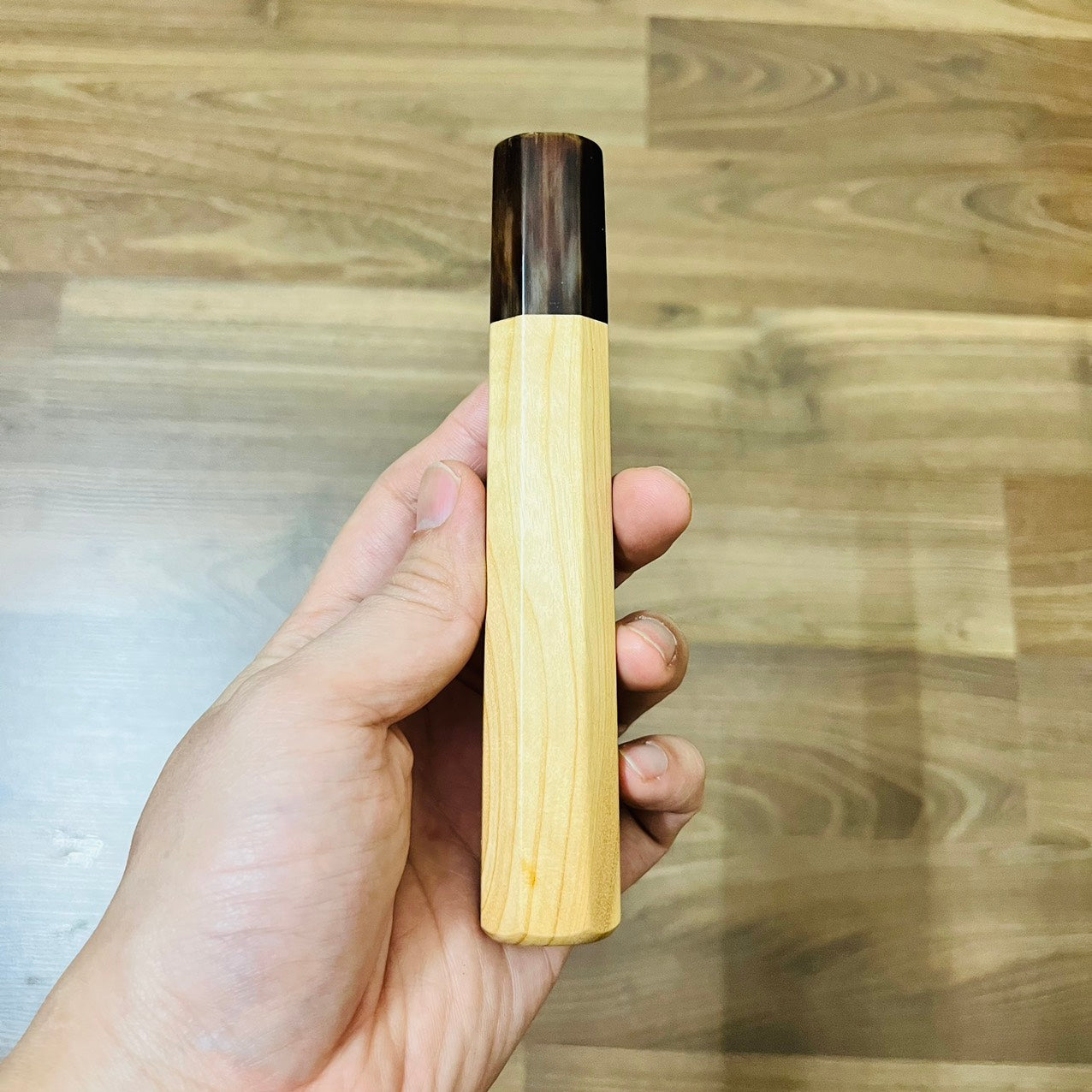 Huynh Duọng Wa Handle with Buffalo Horn Ferrule - Endcap