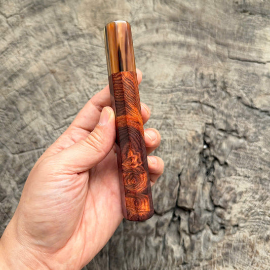 I - 7 Cool Rosewood Wa handle - marble horn ferrule - 143 mm