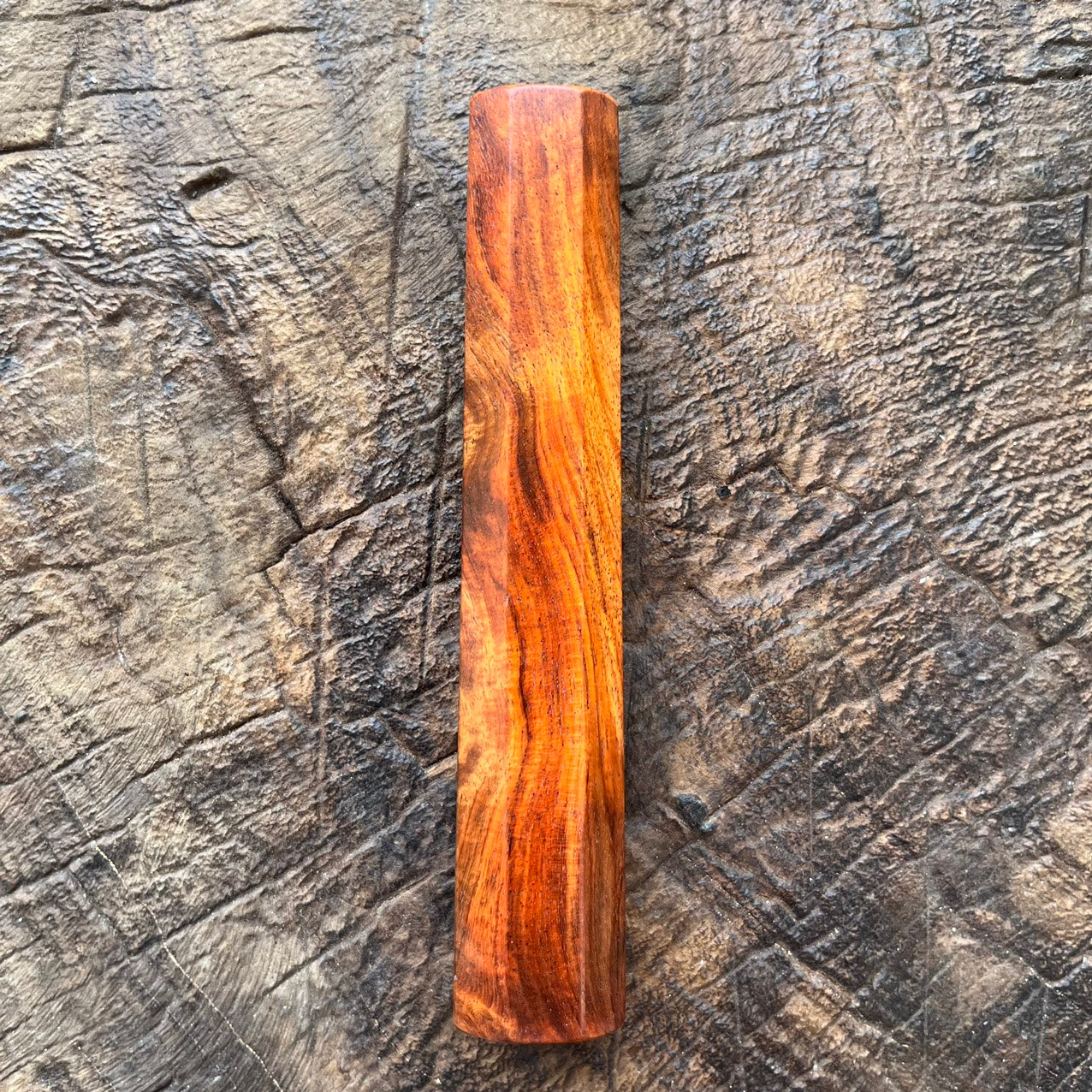 I- Curly Mono Orange Rosewood Wa handle 140mm