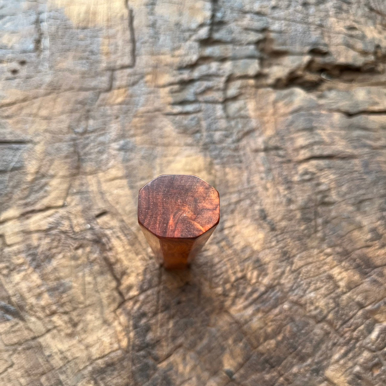 I- Curly Mono Orange Rosewood Wa handle 140mm