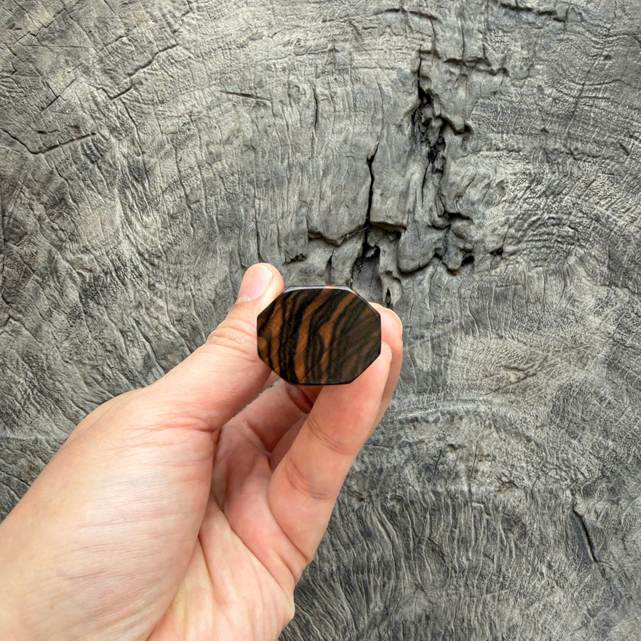 I - 2 Macassar ebonyWa handle, Mono- 130mm