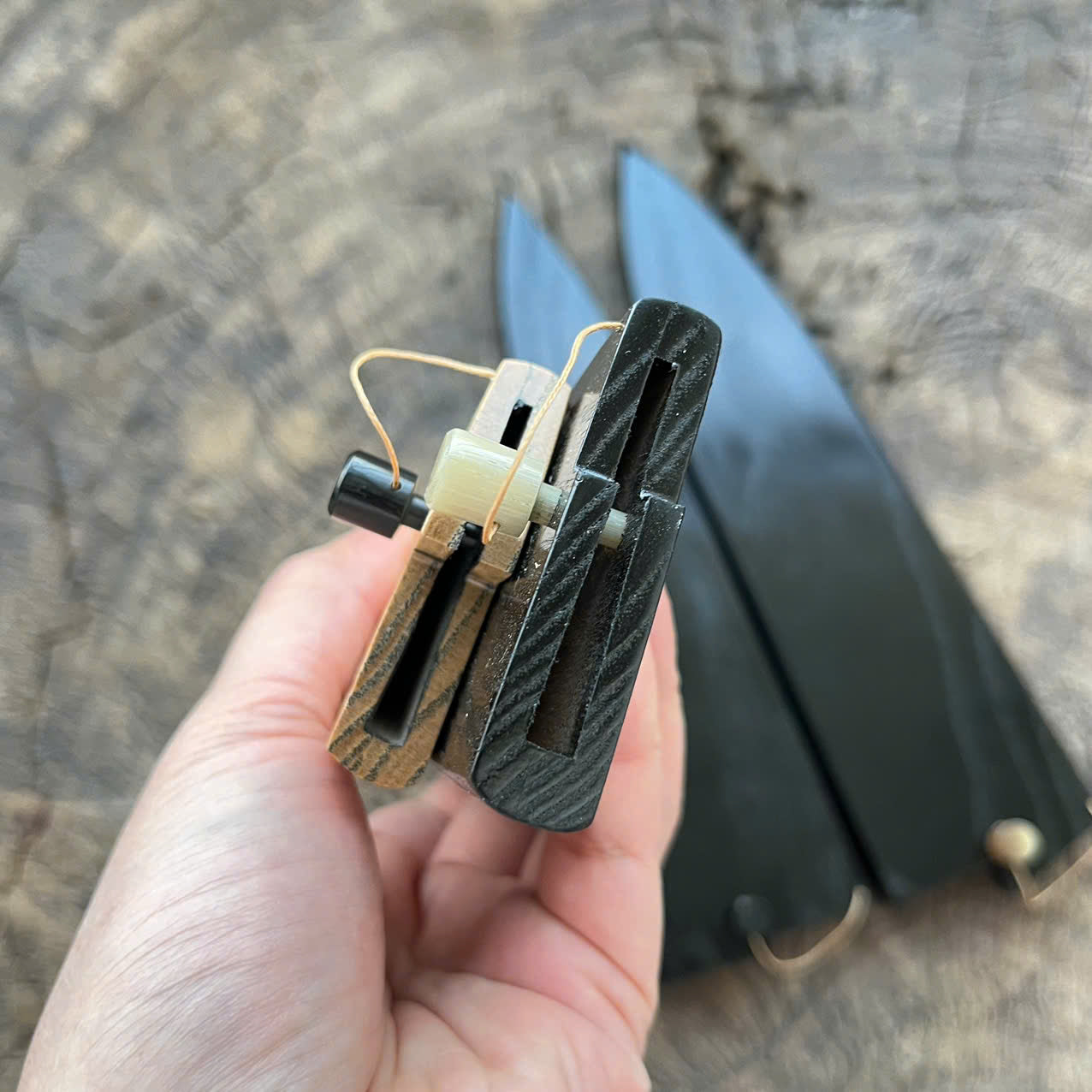 Custom Wooden Saya – Handmade Wooden Sheath for Knives