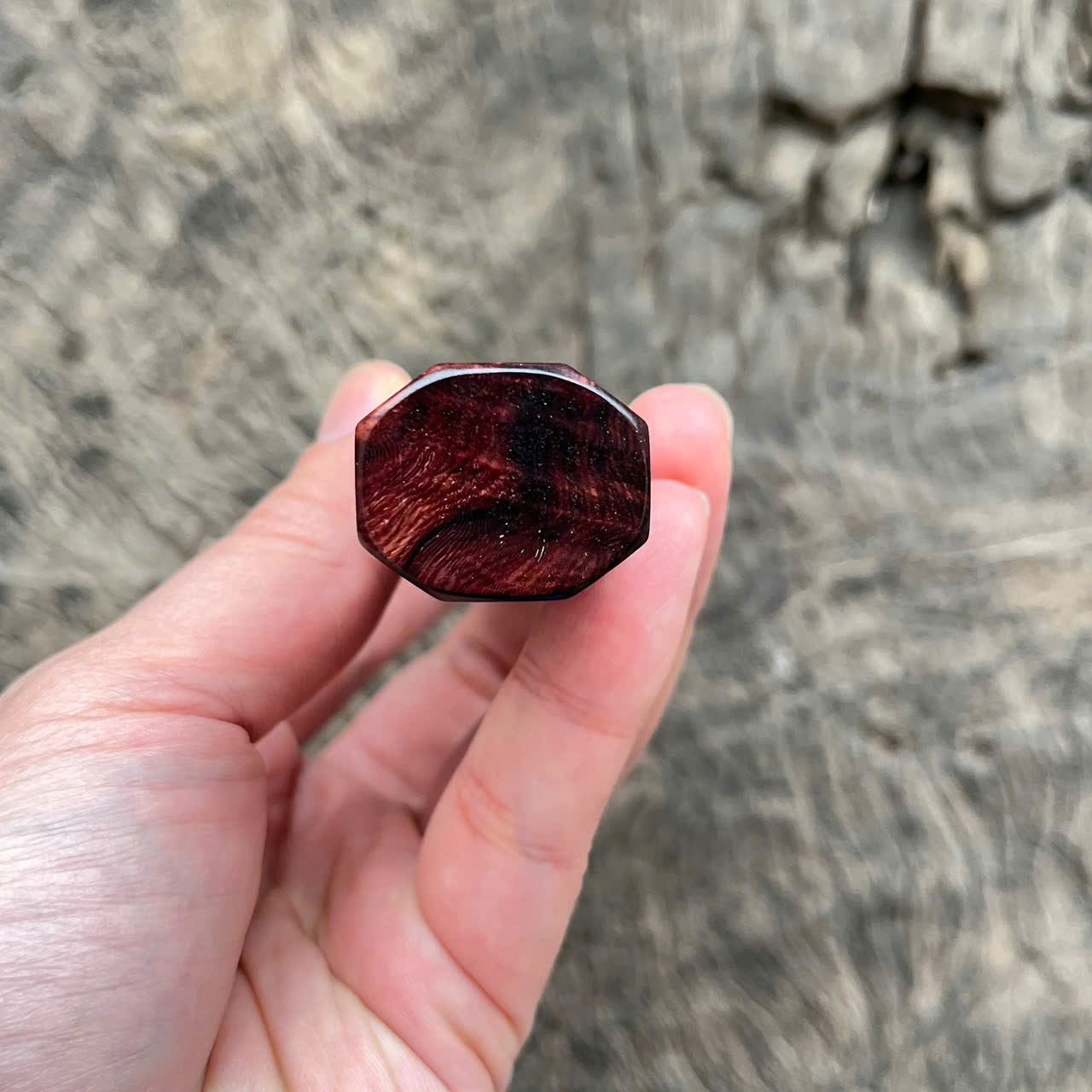 I-Cool Purple Eye Rosewood Wa handle, Mono- 135mm