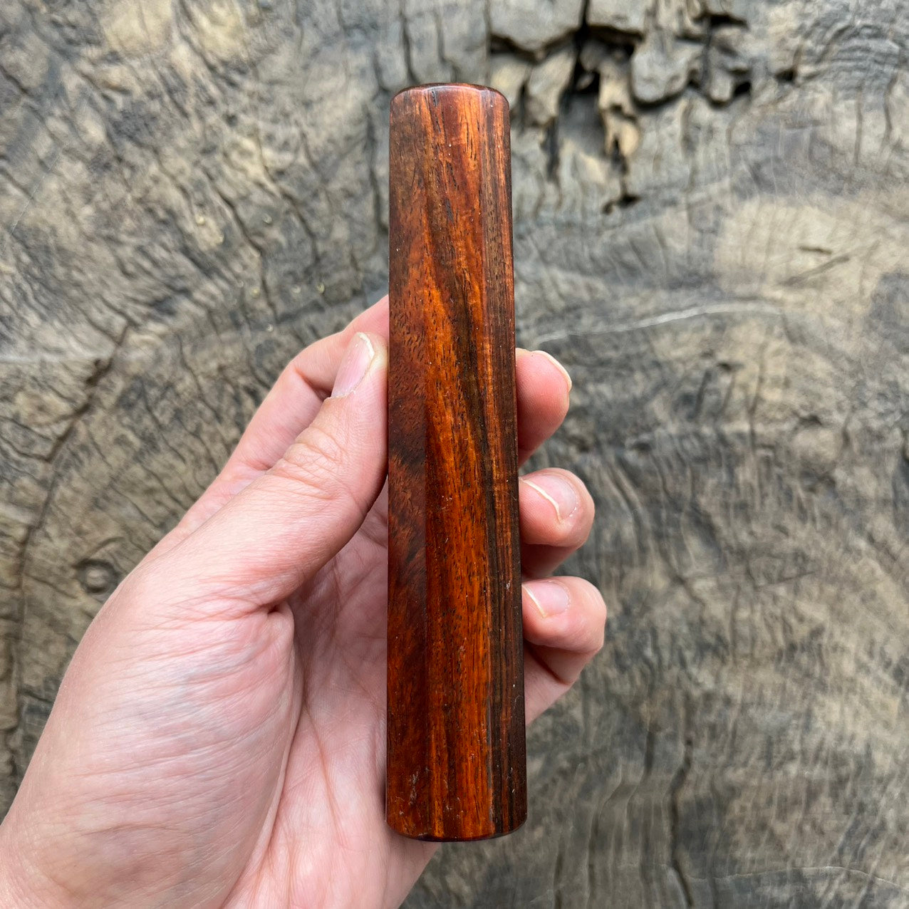I- 10 Siam Rosewood Wa handle, Mono - 135mm