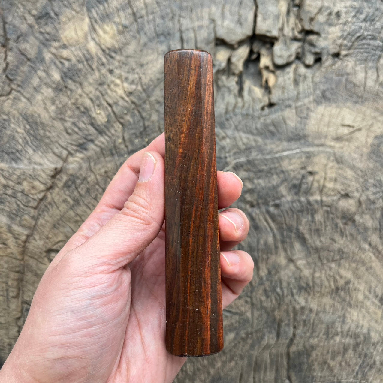 I- 10 Siam Rosewood Wa handle, Mono - 135mm