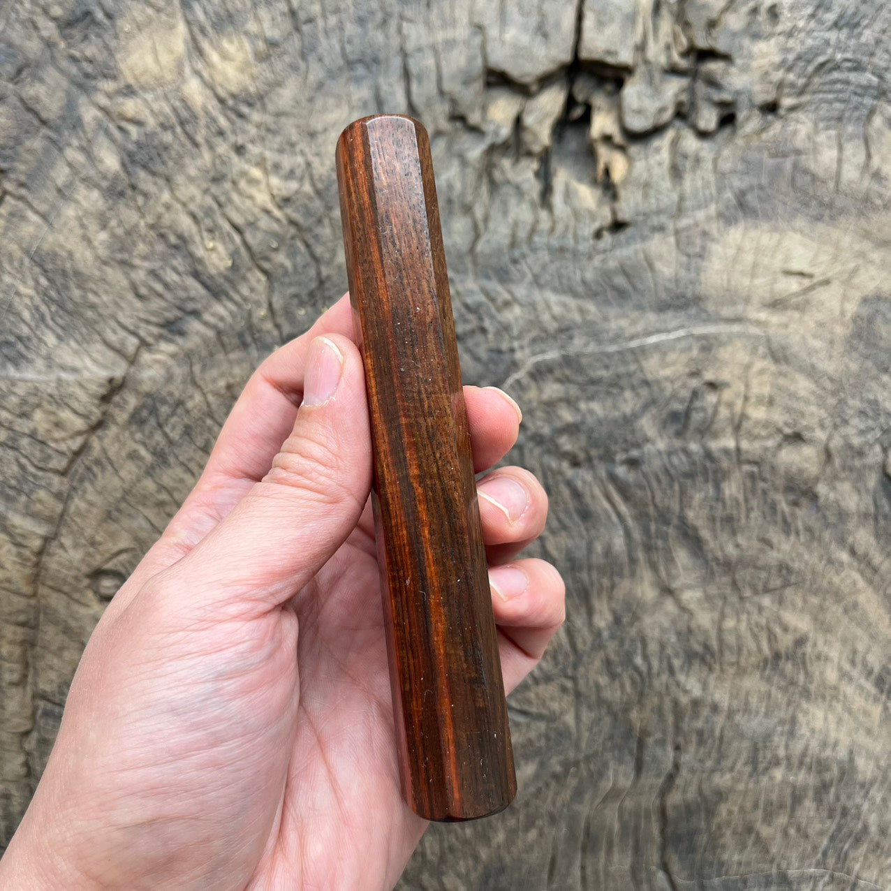I- 10 Siam Rosewood Wa handle, Mono - 135mm