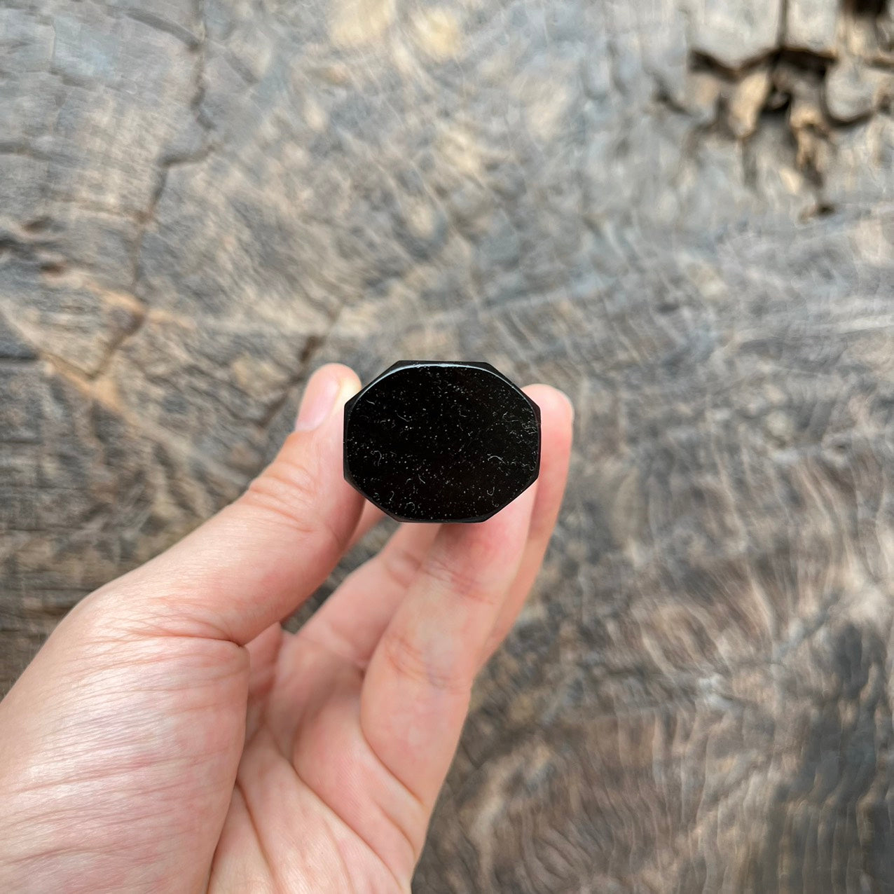 I -Rare Mono Black Siam Rosewood Wa handle - 145mm