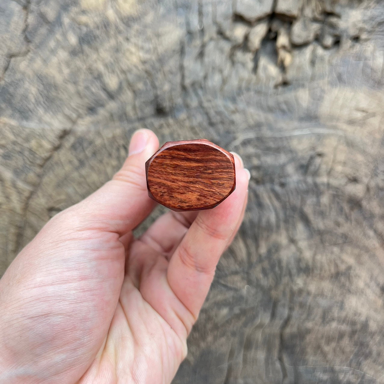 I - Super Grain Curly Rosewood wa handle, Mono- 145mm