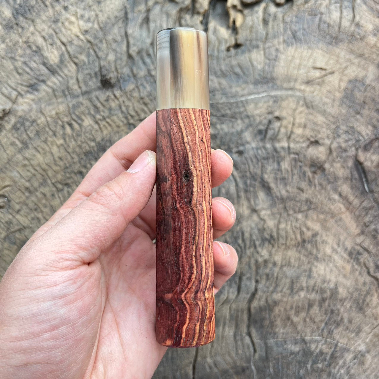 I-5 Grained Rosewood Wa handle with marble ferrule - 135mm