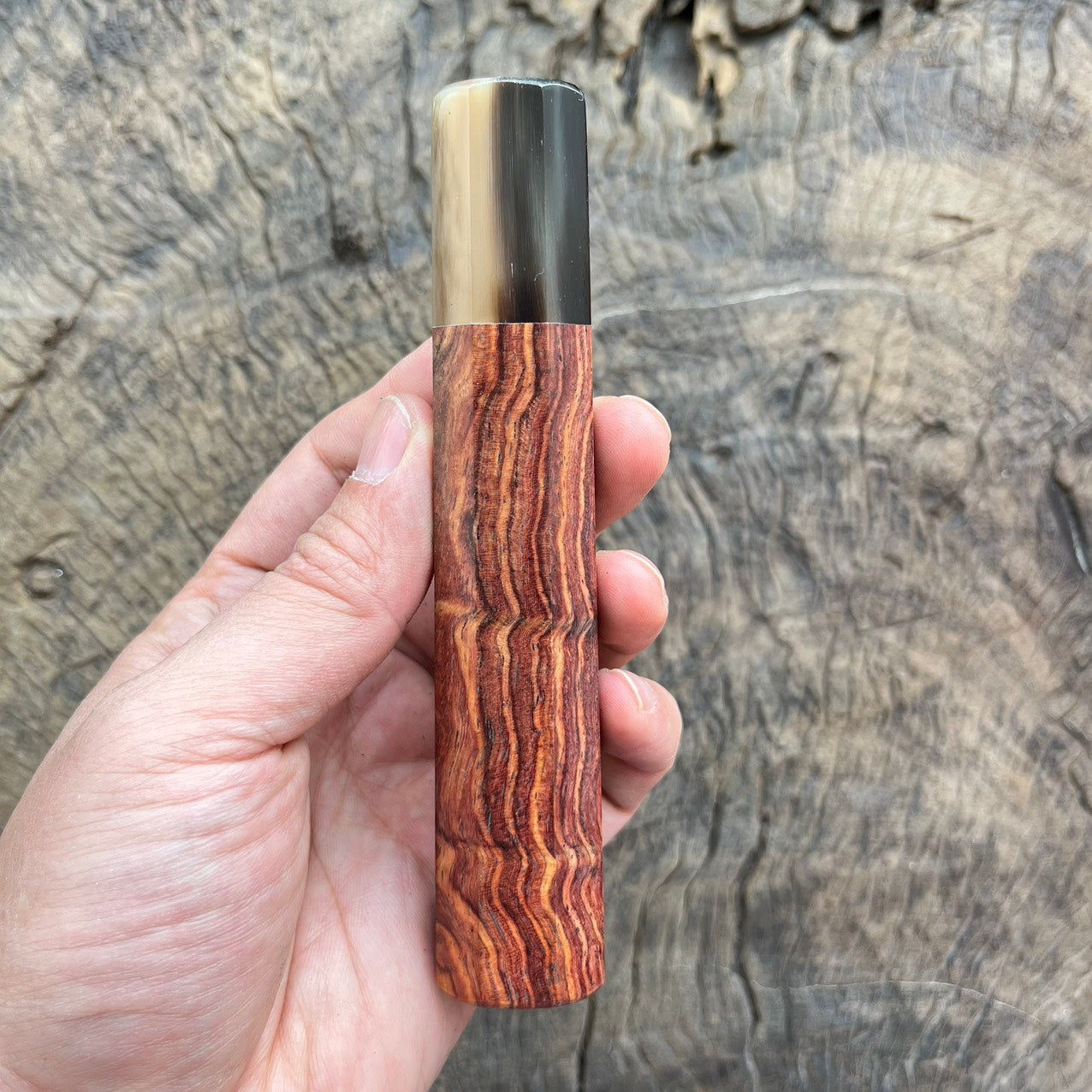 I-5 Grained Rosewood Wa handle with marble ferrule - 135mm