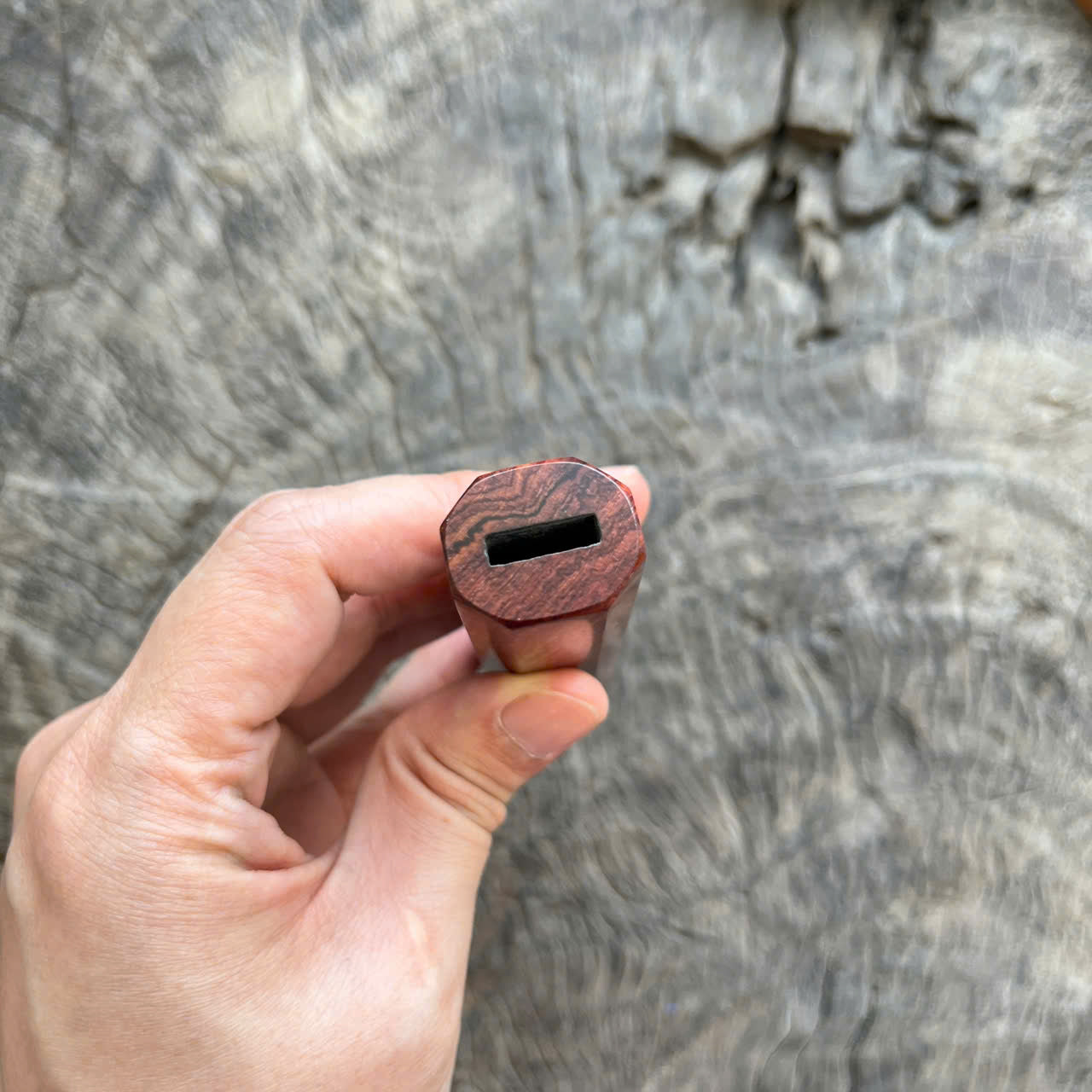 I - 6 Burl Rosewood Wa handle, Mono - 140mm