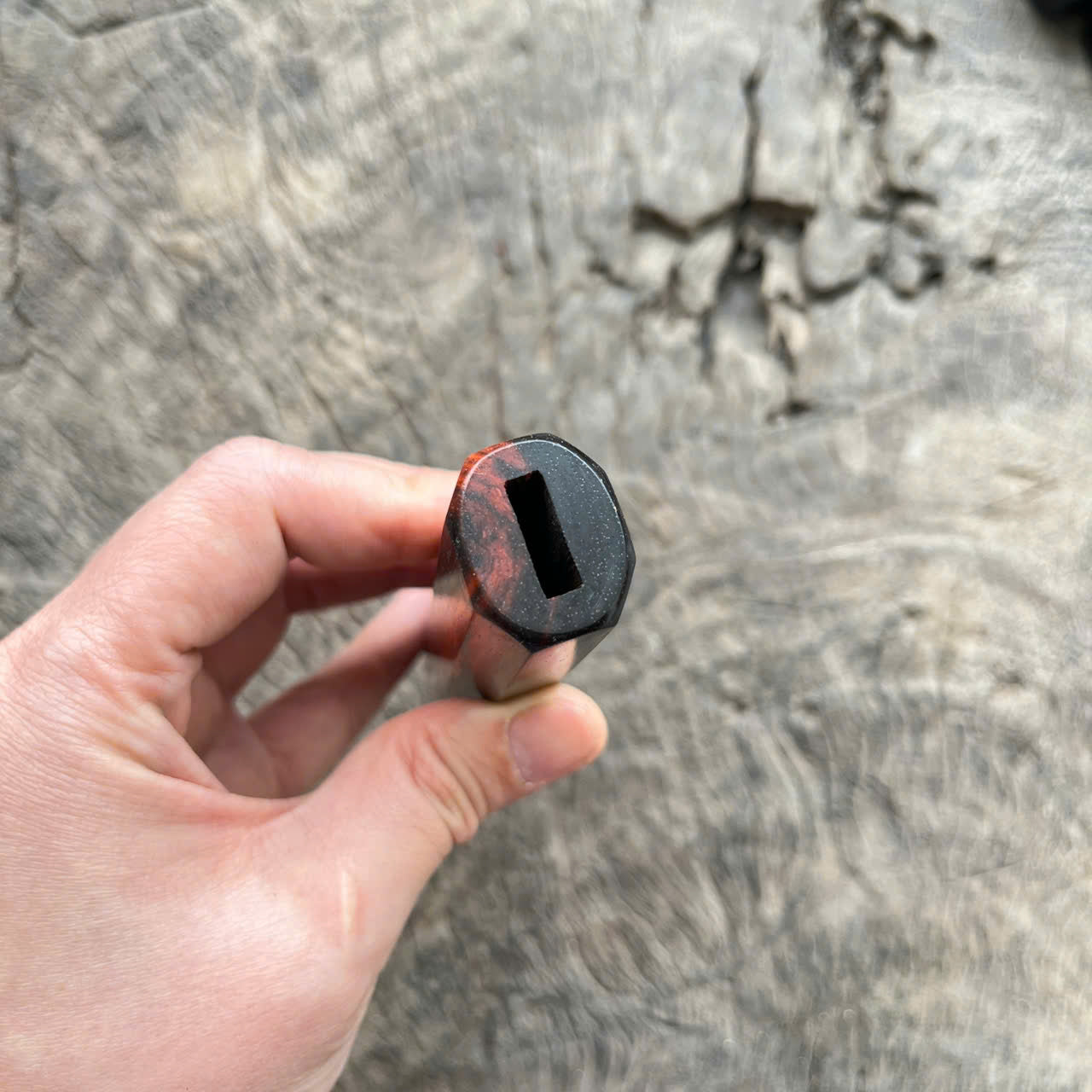 I - Rare Black Red Siamese Rosewood, Mono- 145mm