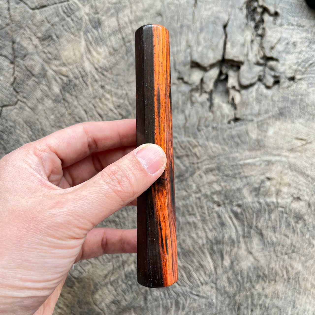 I - Rare Black Red Siamese Rosewood, Mono- 145mm