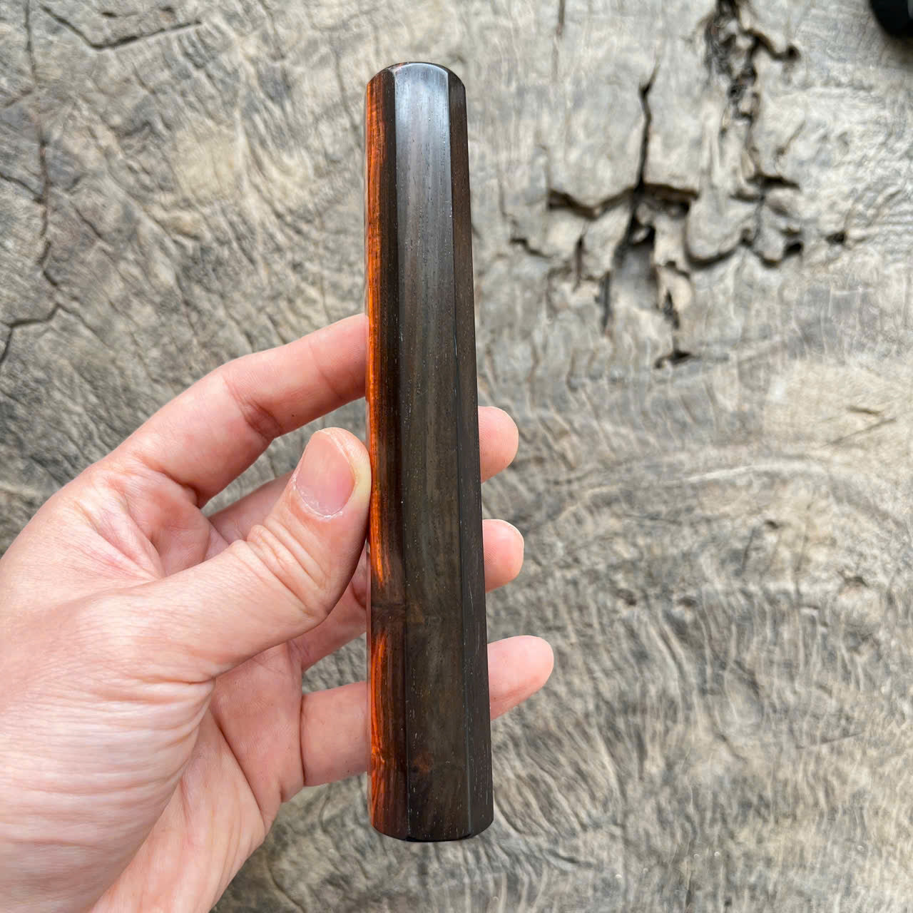 I - Rare Black Red Siamese Rosewood, Mono- 145mm