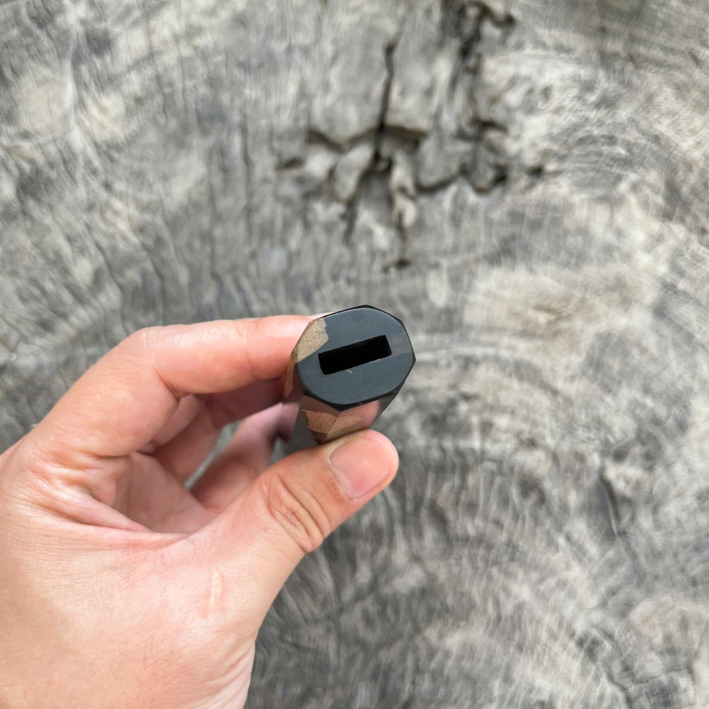 I- 11 Two Tone Ebony Wa handle, Mono - 135mm