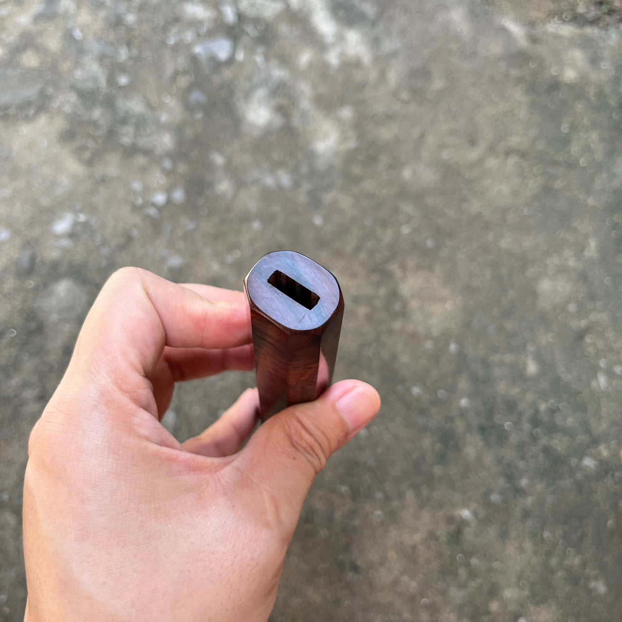 I- Mono Curly Dark Siamese Rosewood handle - 145mm