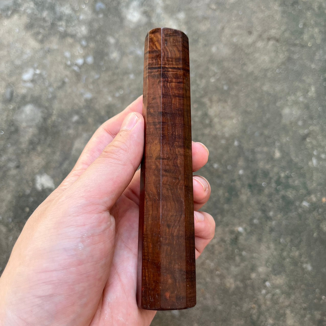 I- Mono Curly Dark Siamese Rosewood handle - 145mm