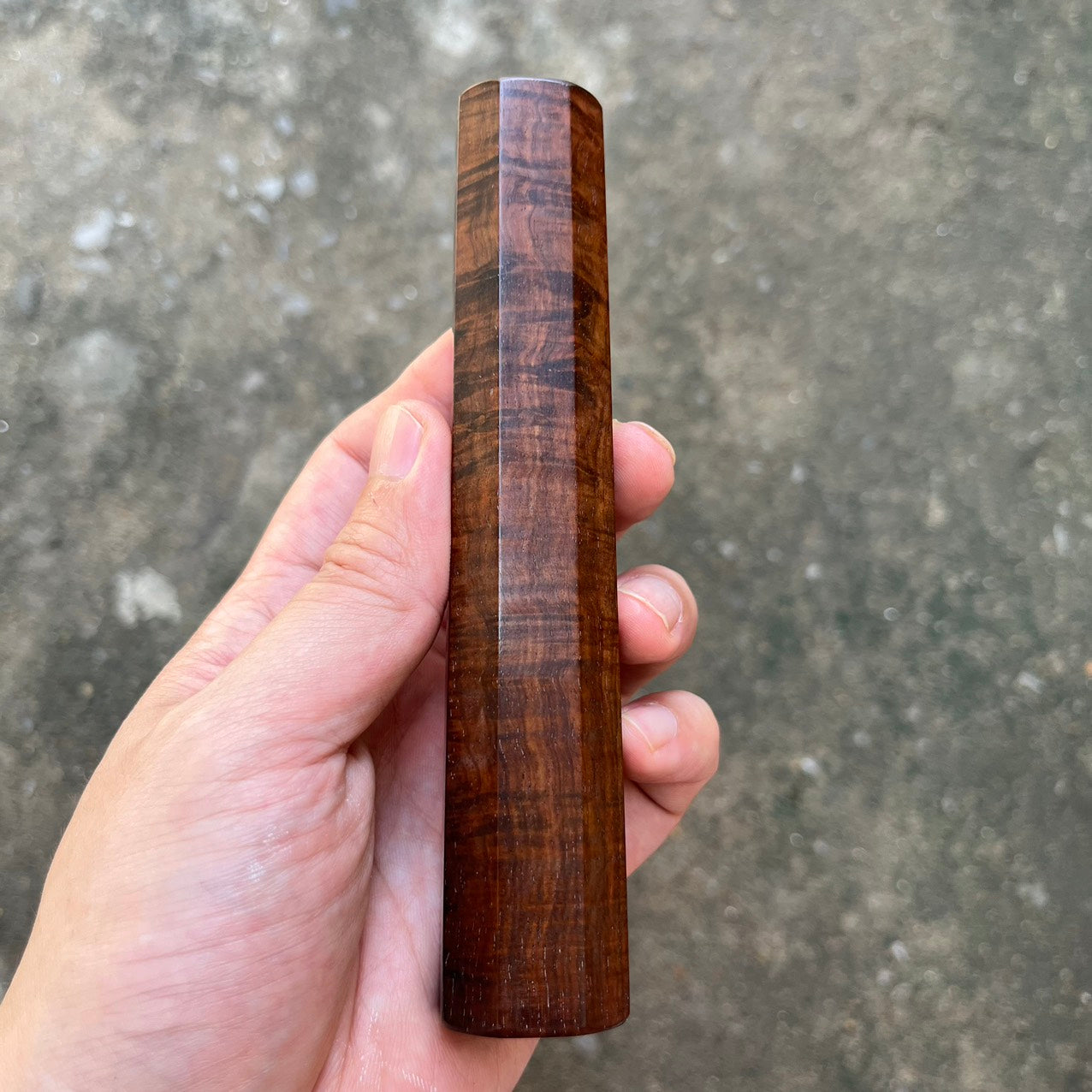 I- Mono Curly Dark Siamese Rosewood handle - 145mm