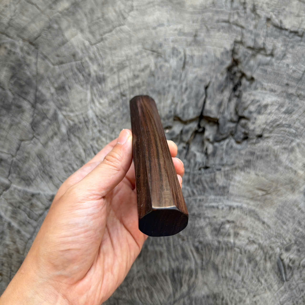 I - 50 Dark Siamese Rosewood Wa handle, Mono, 145 mm handle
