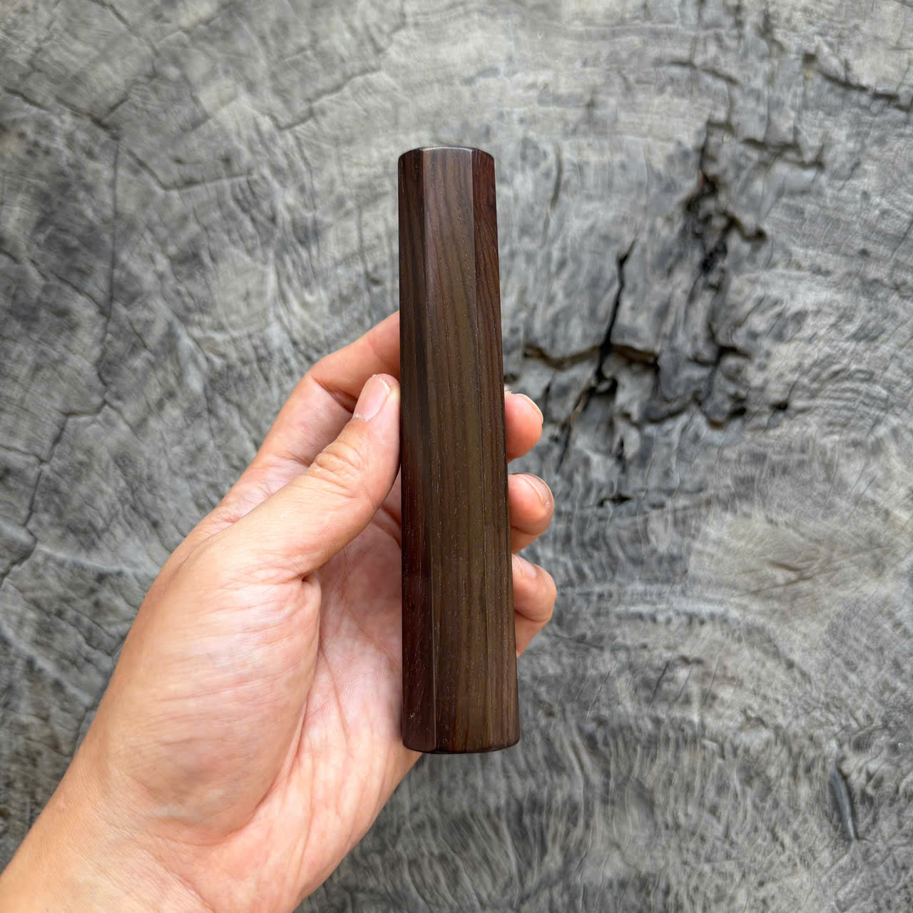 I - 50 Dark Siamese Rosewood Wa handle, Mono, 145 mm handle
