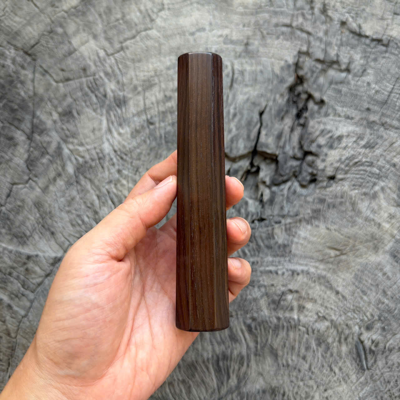 I - 50 Dark Siamese Rosewood Wa handle, Mono, 145 mm handle
