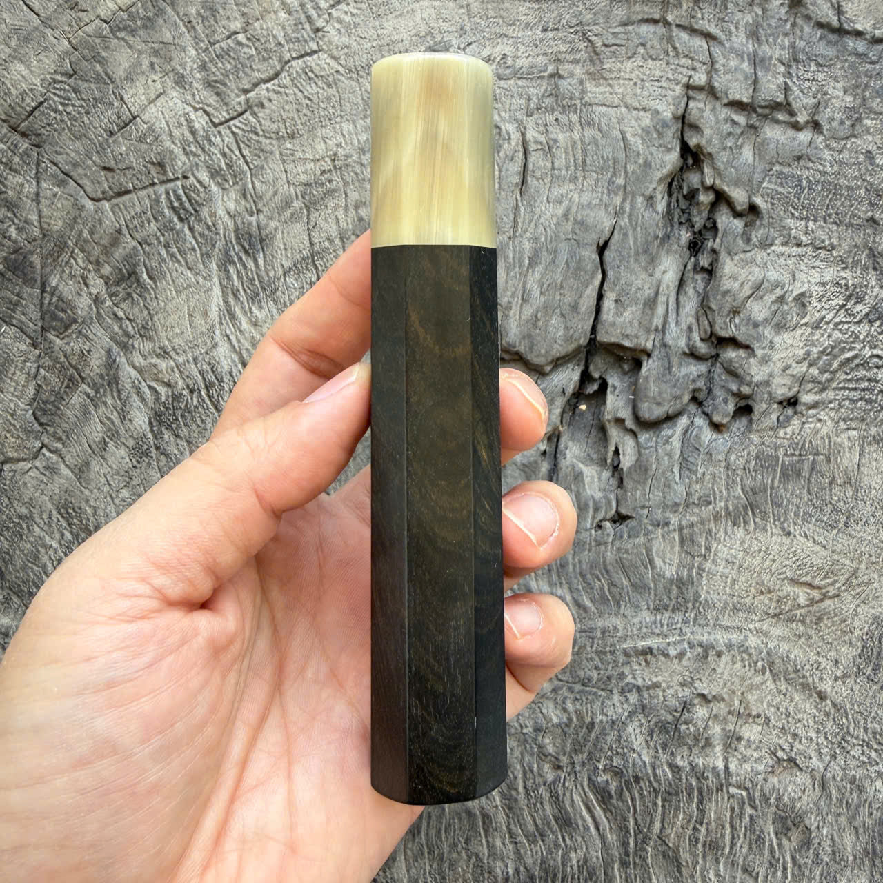 I- 25 Ebony Wa handle, Milk White Ferrule - 135mm