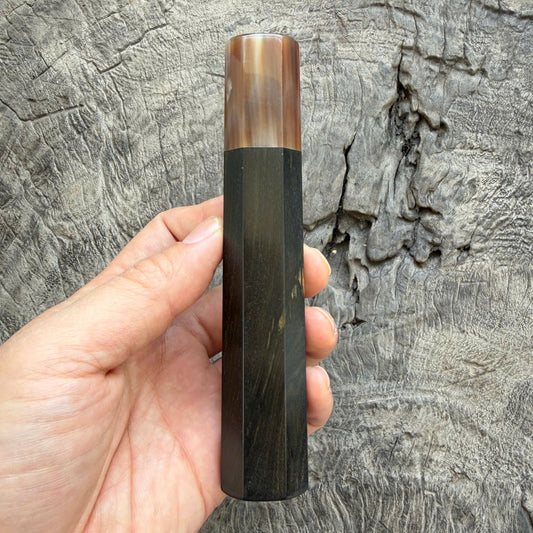 I- 26 Ebony Wa handle, Milk White Ferrule - 135mm