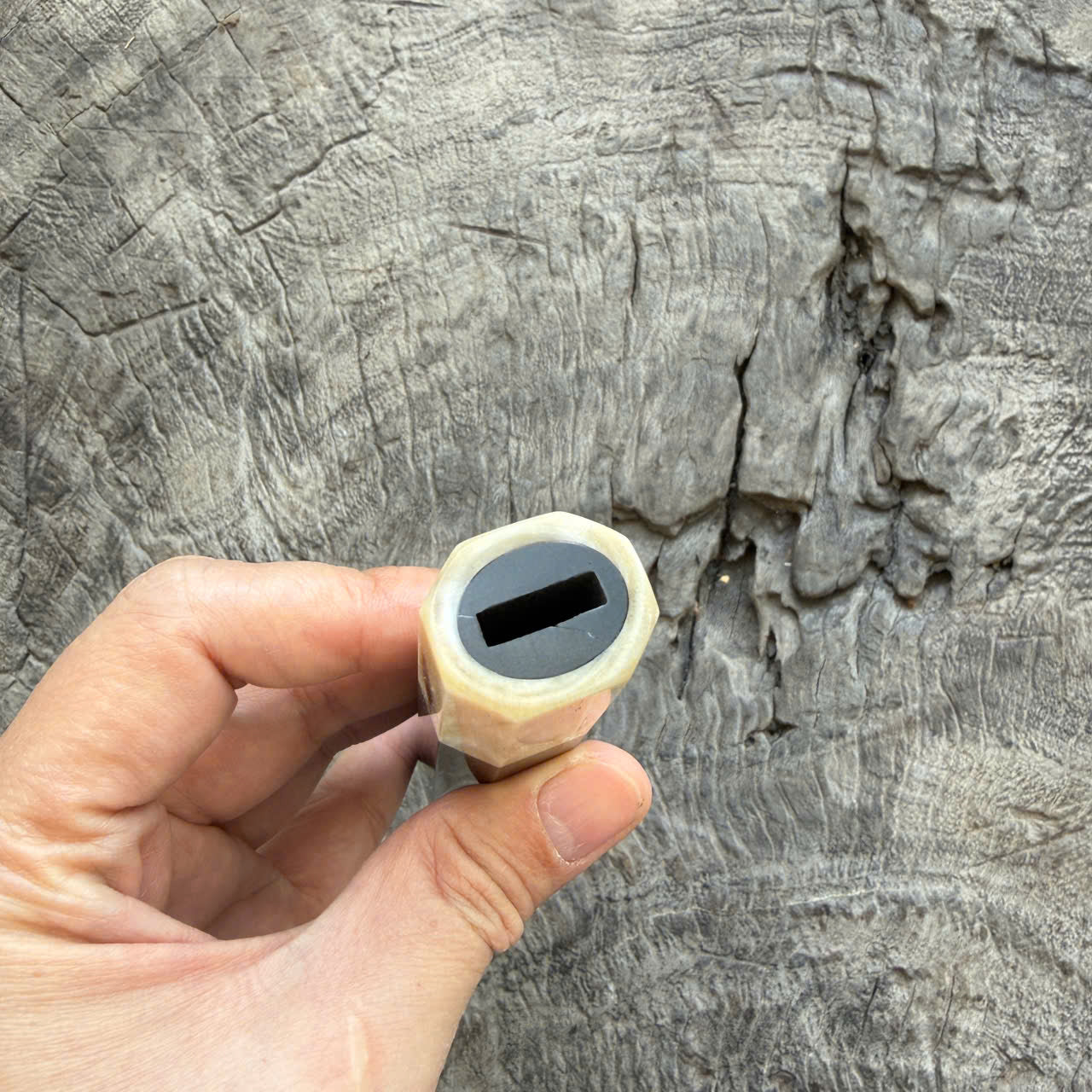 I - 20 Cool Ebony Wa Handle, Cream Horn Ferrule- 140mm