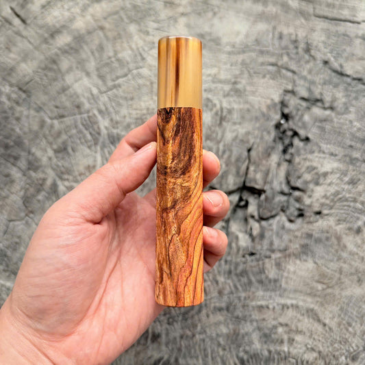 I - 10 Huanghuali wood Wa handle , Marble horn Ferrule , 140mm handle