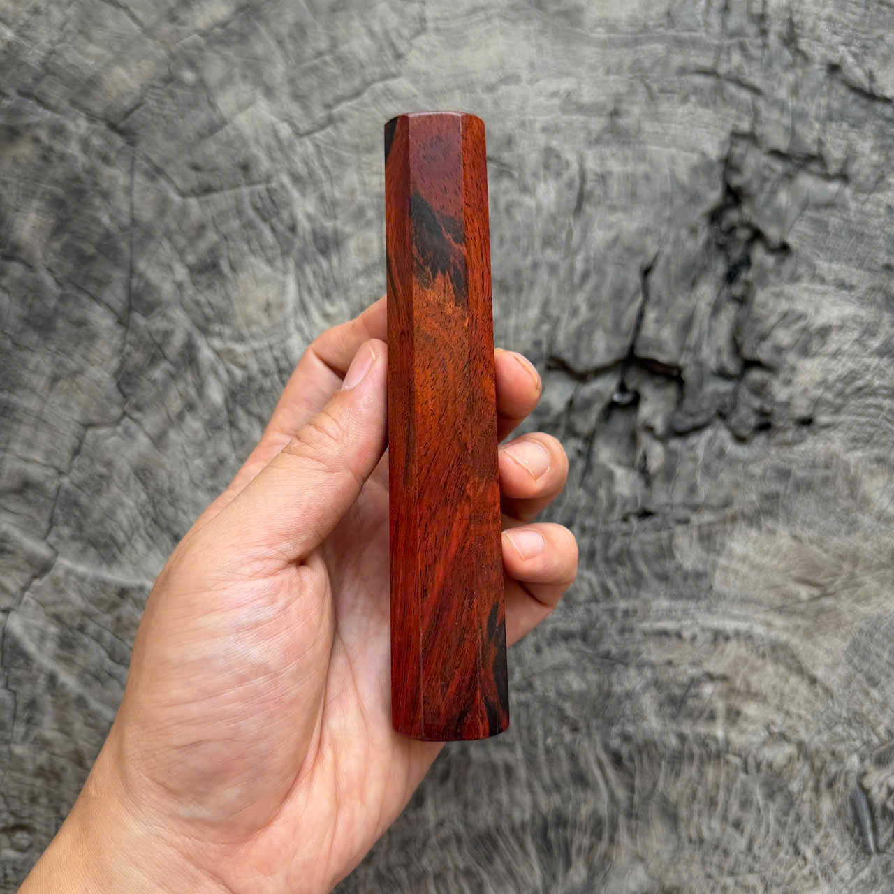 I - 45 Red Siamese Rosewood Wa handle, Mono, 140mm handle