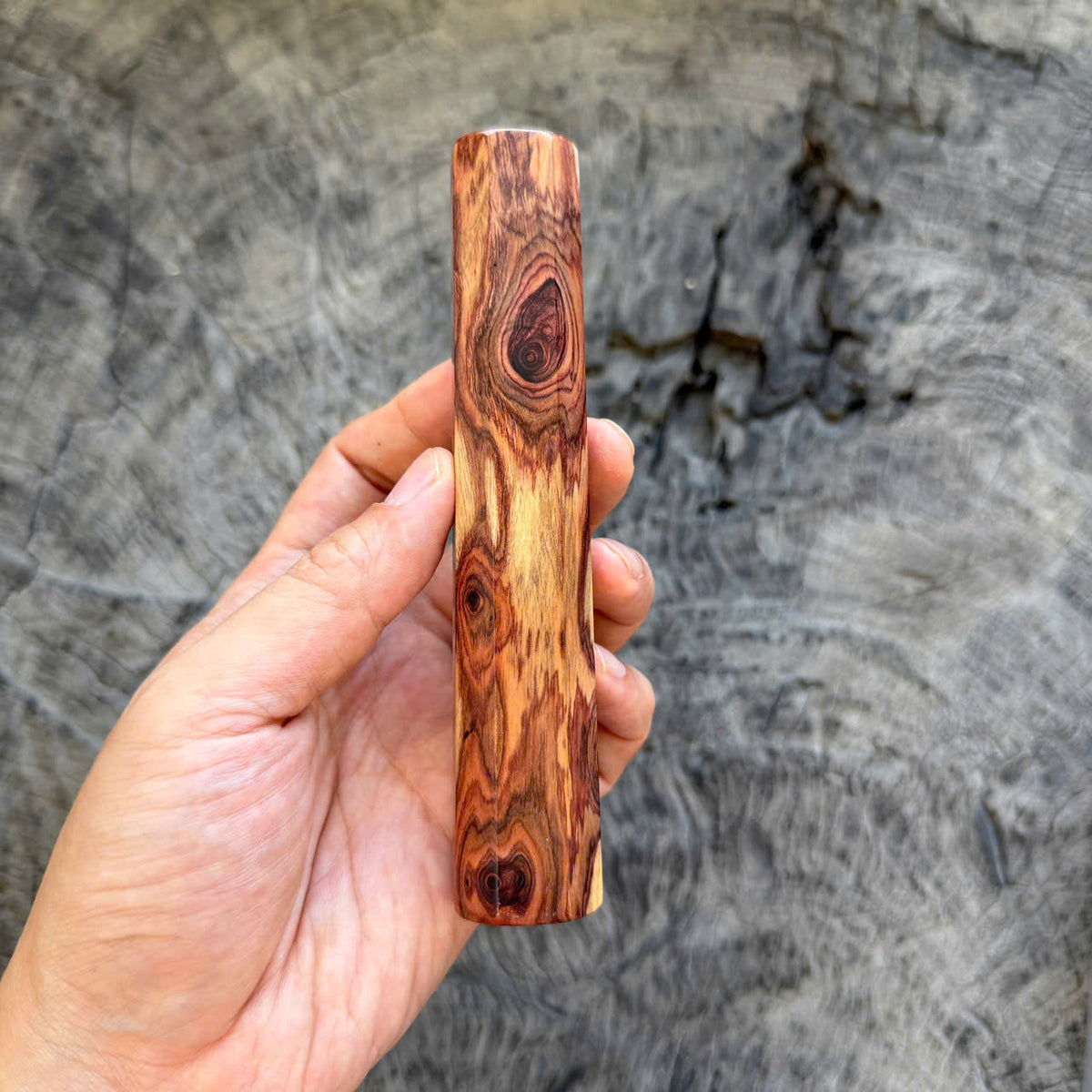 I - Super Cool Devil Eye Siamese Rosewood Wa handle, Mono, 140mm handle