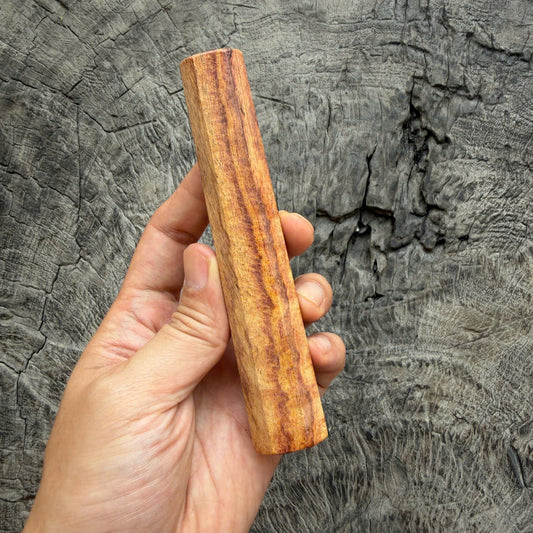 I- Rare Cool Huanghuali wood Wa handle, Mono, 135mm handle