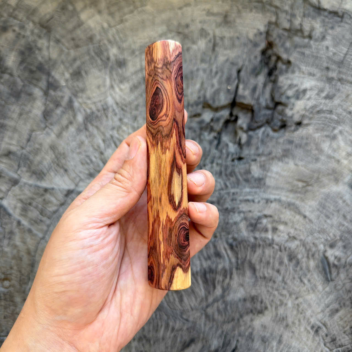 I - Super Cool Devil Eye Siamese Rosewood Wa handle, Mono, 140mm handle
