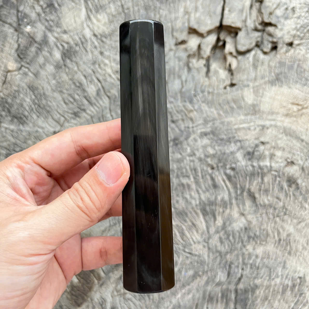 I- Full horn with rare color, Mono, 138 mm