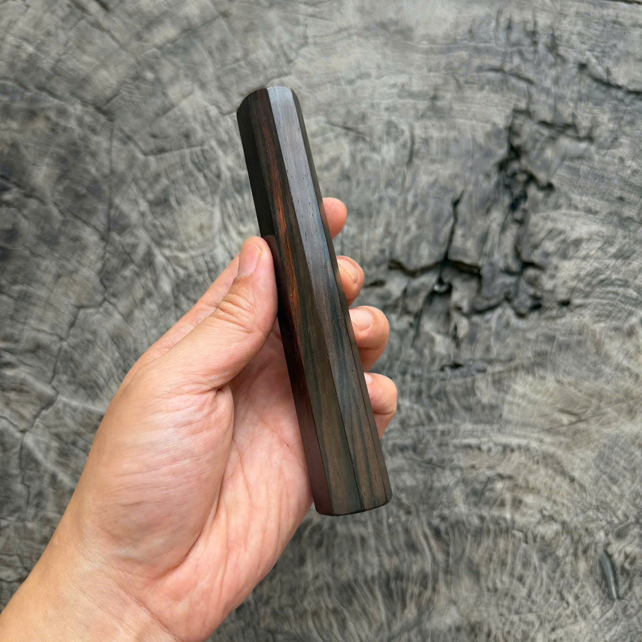I - 46 Black Siamese Rosewood Wa handle, Mono, 145 mm handle