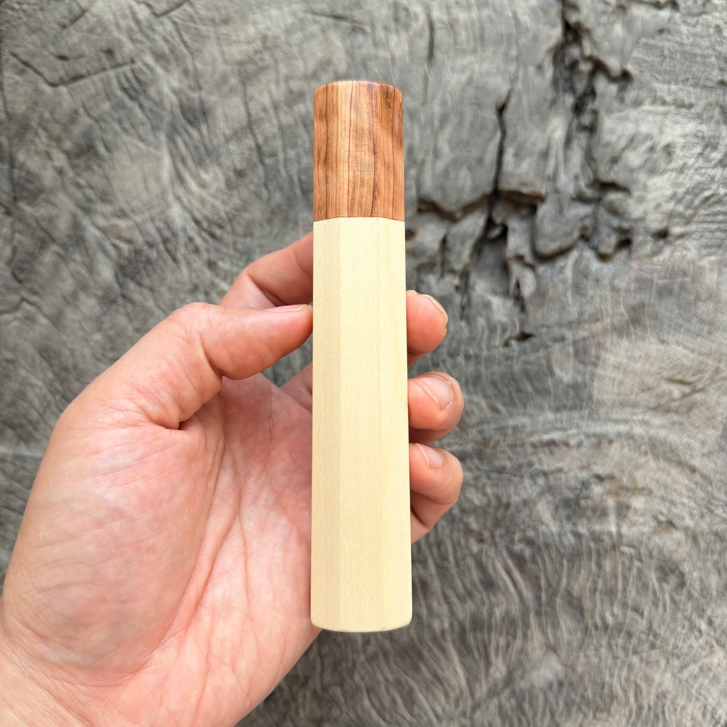 I - White Maple Wa handle, Tamamoku cedar Ferrule, Slim Shape -  140 mm