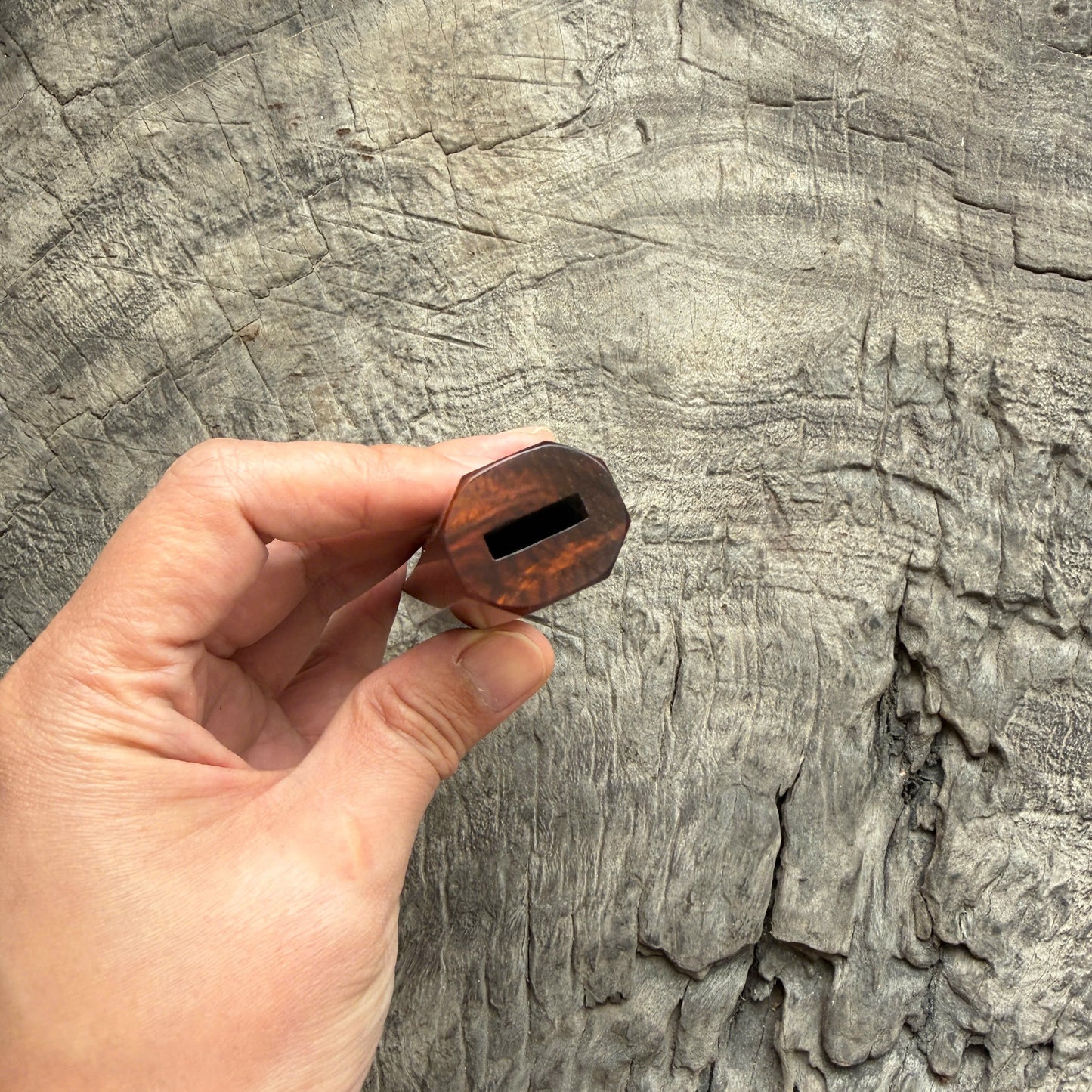 I - 24 Curly Siamese Rosewwood Wa handle , Mono - 140mm