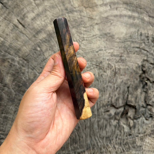 I - 2 Multicolored Siamese Rosewood Wa handle, Mono- 132mm