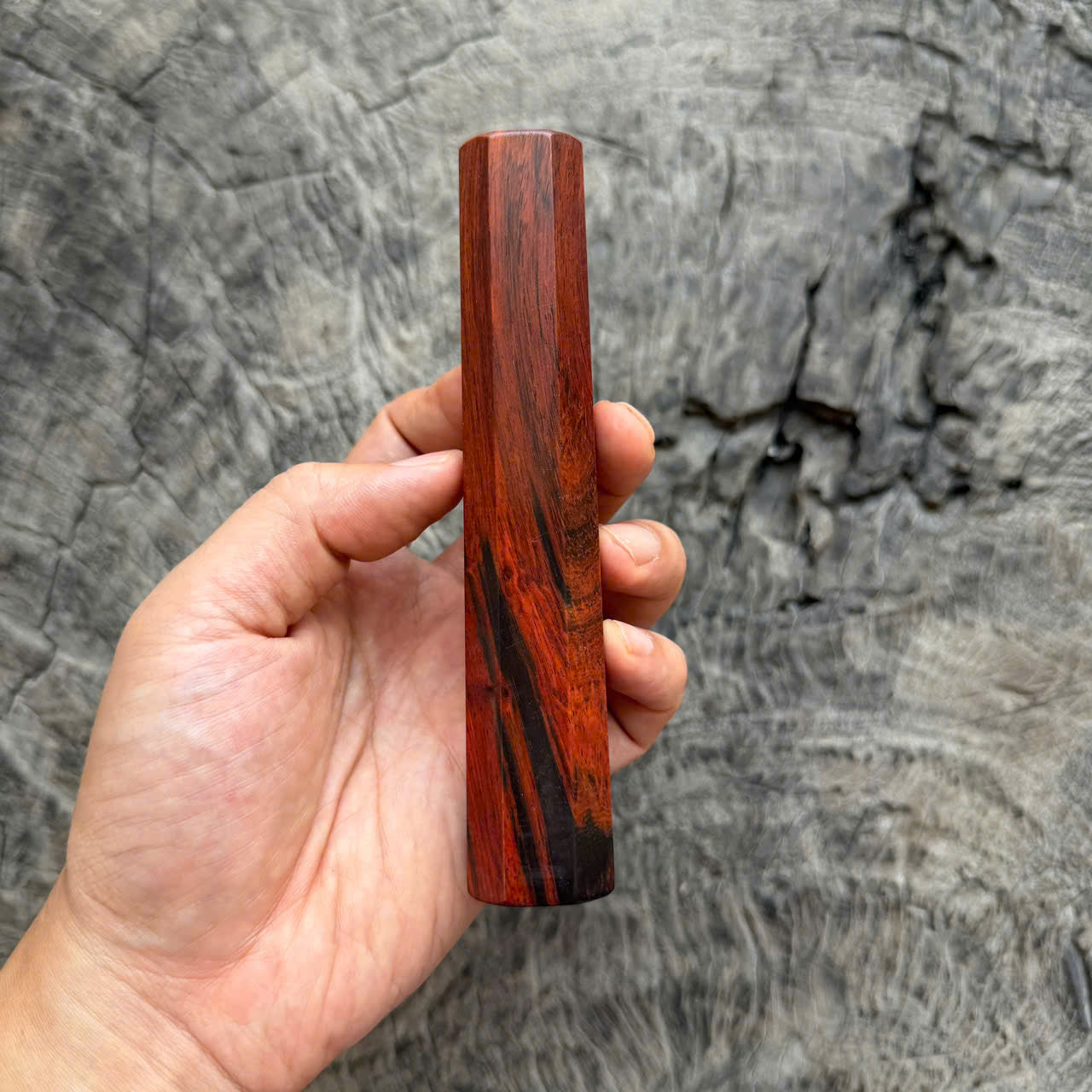 I - 45 Red Siamese Rosewood Wa handle, Mono, 140mm handle