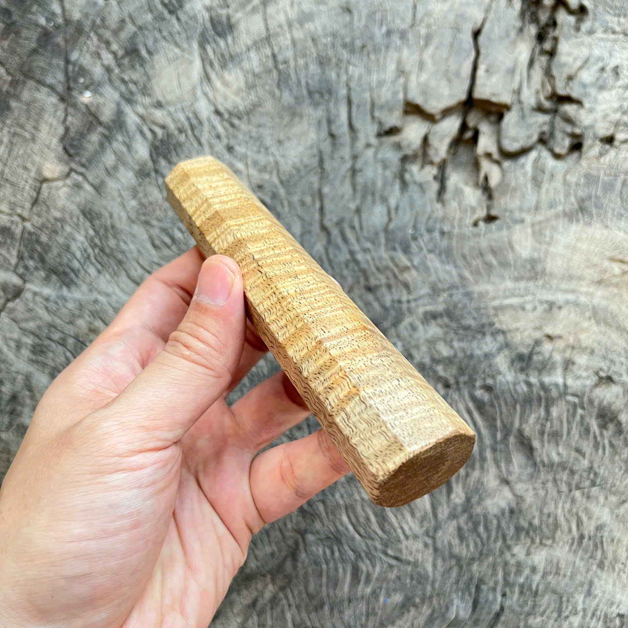 I - 2 Curly Mango Wa handle, Mono, - 145mm