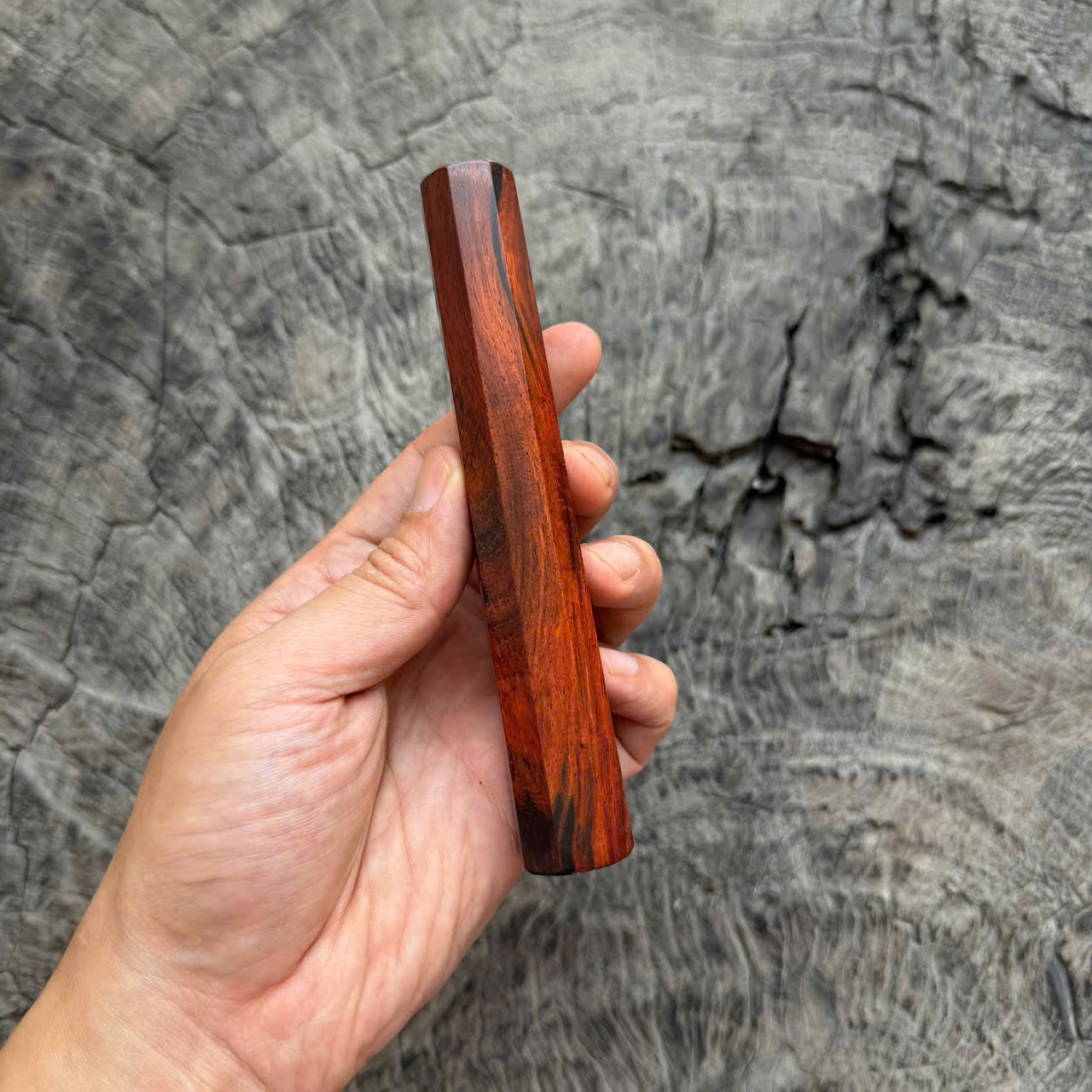 I - 45 Red Siamese Rosewood Wa handle, Mono, 140mm handle