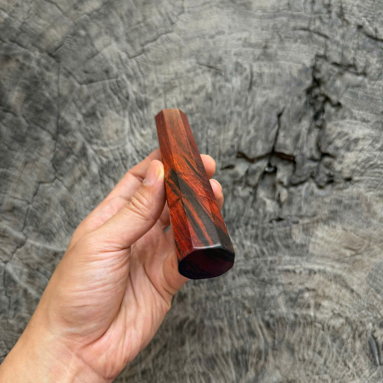 I - 45 Red Siamese Rosewood Wa handle, Mono, 140mm handle