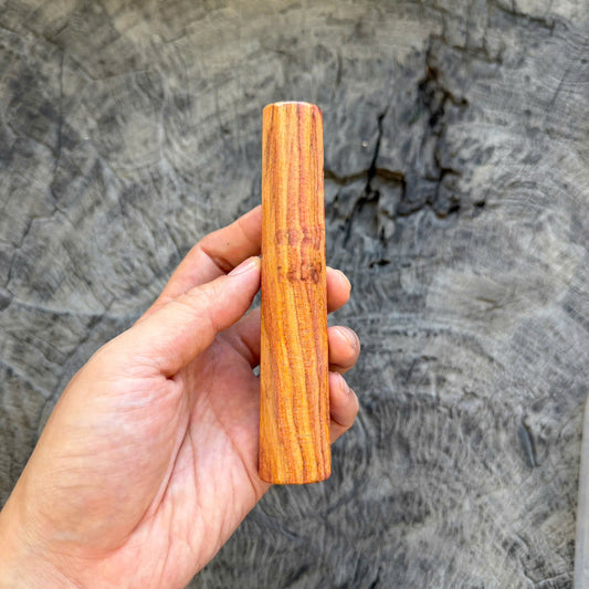 I- 10 Bright Huanghuali wood Wa handle, Mono, 135mm handle
